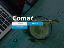 Tablet Screenshot of comac.ch